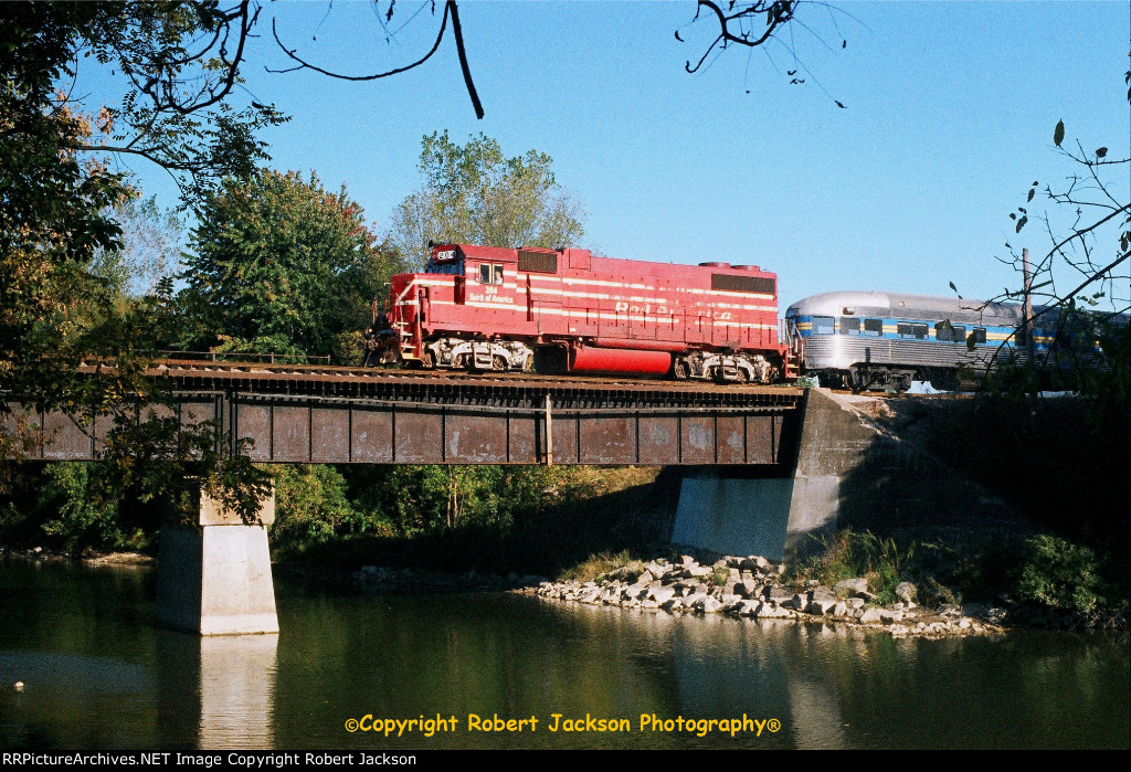 Bluewater "Caro Pumpkin Festival" train, October 1998!!!!